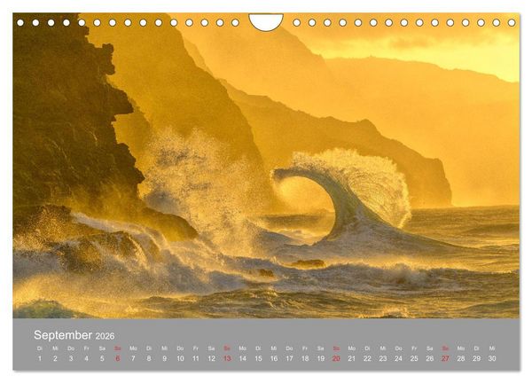 Produktbild: SPIRIT OF HAWAII (Wandkalender 2026 DIN A4 quer), CALVENDO Monatskalender