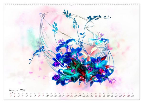 Produktbild: Zauberhaftes Ikebana (Wandkalender 2026 DIN A2 quer), CALVENDO Monatskalender