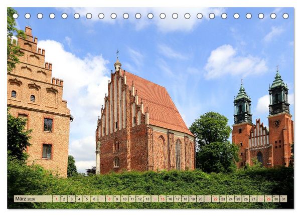 Produktbild: Posen - Traumhaftes Reiseziel in Polen (Tischkalender 2026 DIN A5 quer), CALVENDO Monatskalender