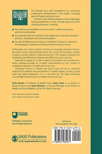 Produktbild: Changing Practice in Health and Social Care