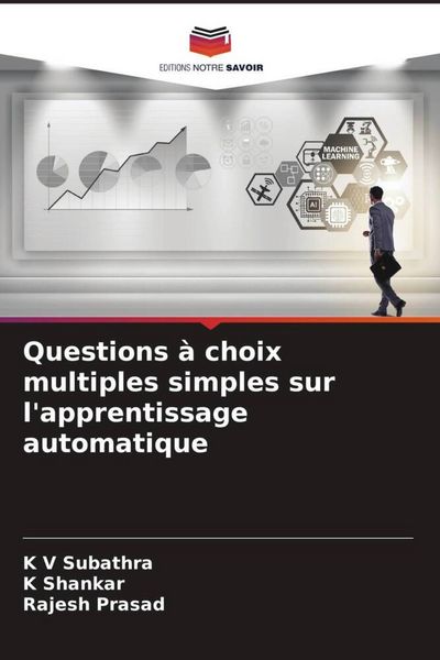 Produktbild: Questions &agrave; choix multiples simples sur l'apprentissage automatique