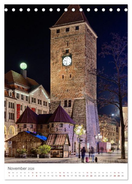 Produktbild: N&uuml;rnberg (Tischkalender 2026 DIN A5 hoch), CALVENDO Monatskalender