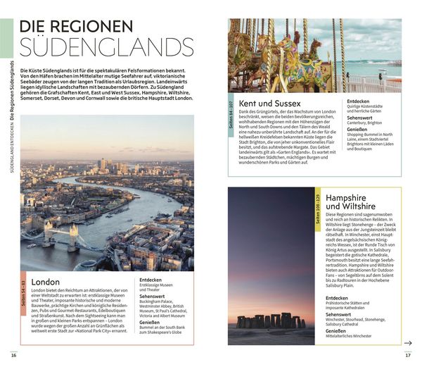 Produktbild: Vis-&agrave;-Vis Reisef&uuml;hrer S&uuml;dengland