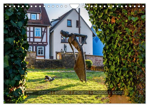 Steinau an der Straße (Wandkalender 2025 DIN A4 quer), CALVENDO Monatskalender