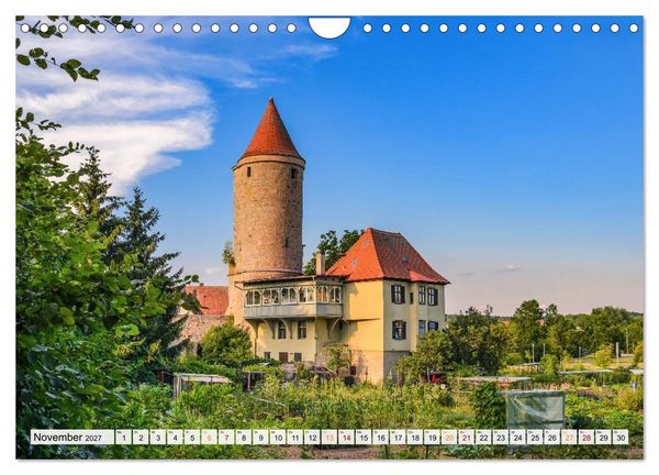 Produktbild: Dinkelsb&uuml;hl - Zw&ouml;lf Momente in der Altstadt (Wandkalender 2027 DIN A4 quer), CALVENDO Monatskalender