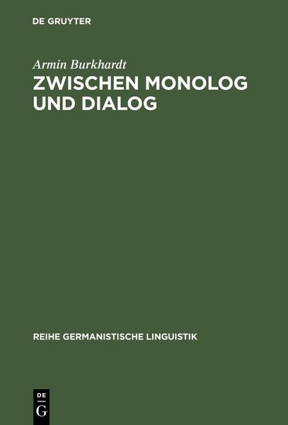 Produktbild: Zwischen Monolog und Dialog