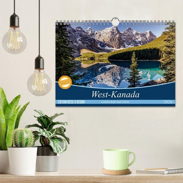 Produktbild: West-Kanada (Wandkalender 2026 DIN A4 quer), CALVENDO Monatskalender