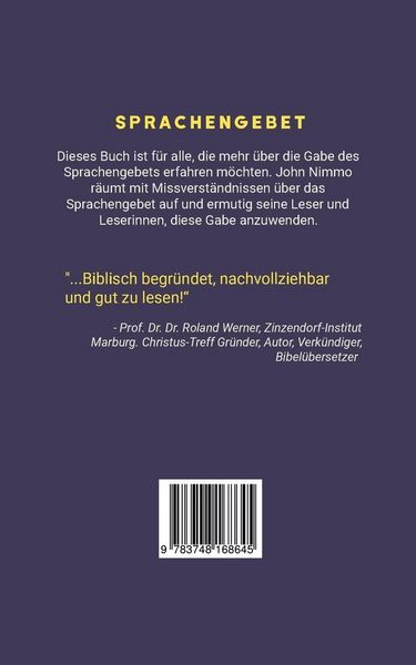 Produktbild: Sprachengebet