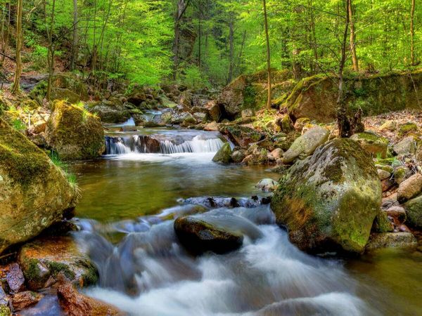 Produktbild: CALVENDO Puzzle Ilsetal bei Ilsenburg | 1000 Teile Lege-Gr&ouml;&szlig;e 64x48cm Foto-Puzzle f&uuml;r gl&uuml;ckliche Stunden