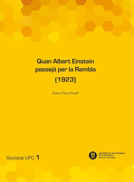 Produktbild: Quan Albert Einstein passej&agrave; per la Rambla (1923)