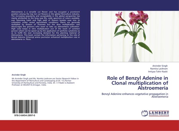 Produktbild: Role of Benzyl Adenine in Clonal multiplication of Alstroemeria