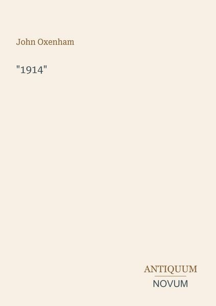 Produktbild: "1914"