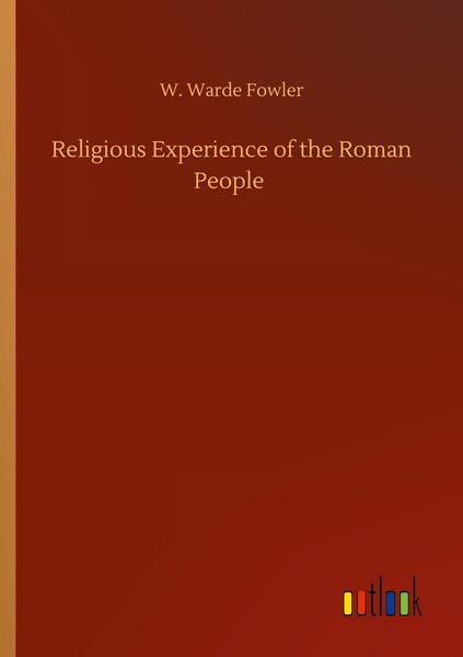 Produktbild: Religious Experience of the Roman People