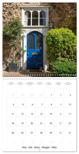 Produktbild: Bury St Edmunds - Historic town in eastern England (Wall Calendar 2026 12 &times; 12 Inch) CALVENDO 12 Month Wall Calendar