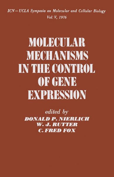 Produktbild: Molecular Mechanisms in the Control of Gene Expression
