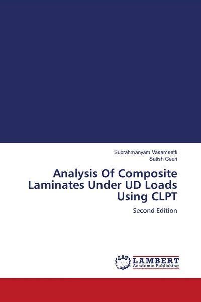 Produktbild: Analysis Of Composite Laminates Under UD Loads Using CLPT