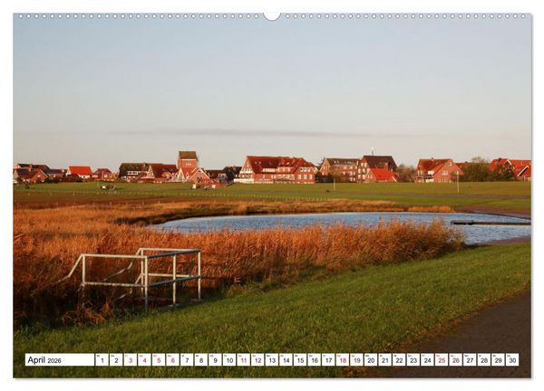 Produktbild: Insel Baltrum, Perle im Ostfriesischen Wattenmeer (hochwertiger Premium Wandkalender 2026 DIN A2 quer), Kunstdruck in Hochglanz