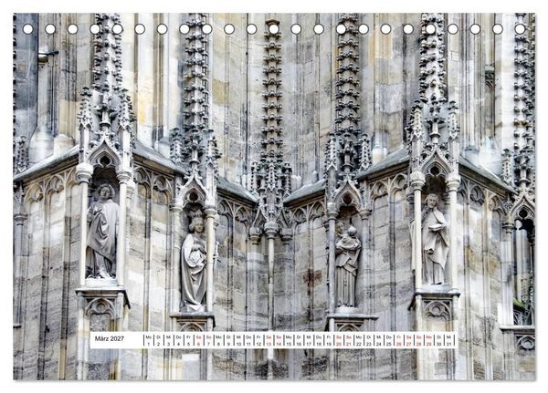 Produktbild: Wien Facettenreiche Metropole (Tischkalender 2027 DIN A5 quer), CALVENDO Monatskalender