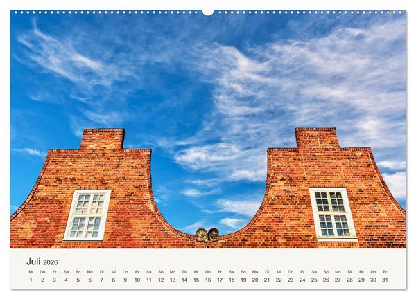 Produktbild: Himmel &uuml;ber Potsdam (Wandkalender 2026 DIN A2 quer), CALVENDO Monatskalender
