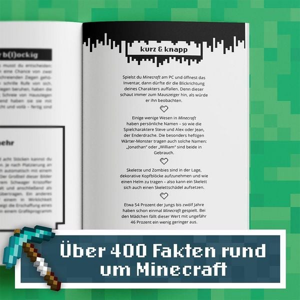Produktbild: Unn&uuml;tzes Wissen f&uuml;r Minecrafter &ndash; Die inoffizielle Sammlung