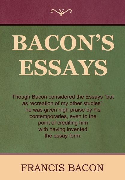 Produktbild: Bacon's Essays
