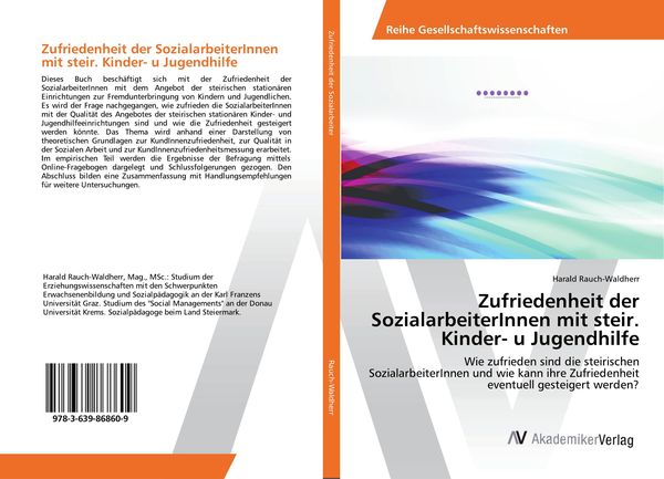 Produktbild: Zufriedenheit der SozialarbeiterInnen mit steir. Kinder- u Jugendhilfe