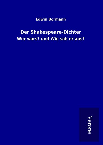 Produktbild: Der Shakespeare-Dichter