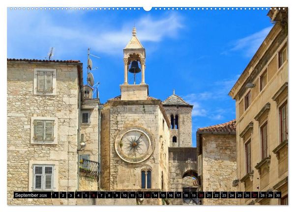 Produktbild: Split Metropole Dalmatiens (Wandkalender 2026 DIN A2 quer), CALVENDO Monatskalender
