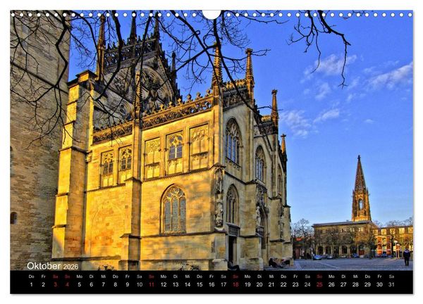 Produktbild: M&uuml;nster - Geschichten aus verschiedenen Jahrhunderten (Wandkalender 2026 DIN A3 quer), CALVENDO Monatskalender