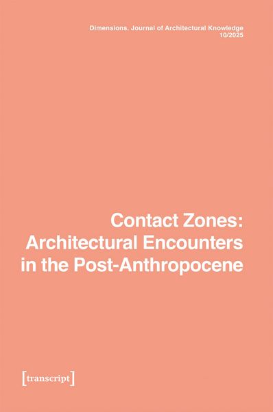 Produktbild: Dimensions. Journal of Architectural Knowledge