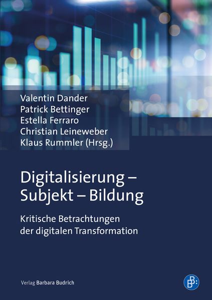 Produktbild: Digitalisierung &ndash; Subjekt &ndash; Bildung