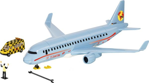 Produktbild: Siku 5402 Verkehrsflugzeug mit Zubeh&ouml;r