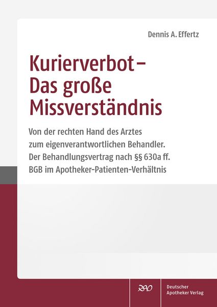 Produktbild: Kurierverbot - Das gro&szlig;e Missverst&auml;ndnis