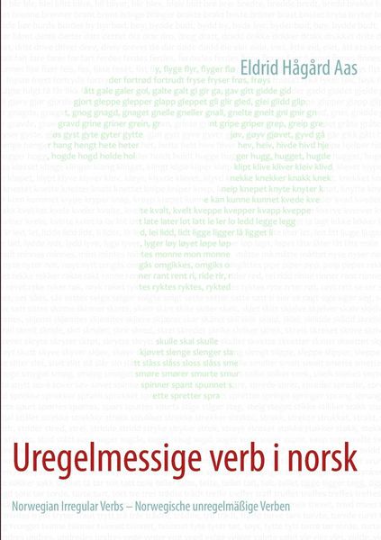 Produktbild: Uregelmessige verb i norsk