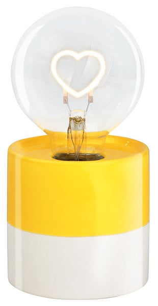Produktbild: Smile LED-Dekoleuchte Gl&uuml;hbirne mit Herz
