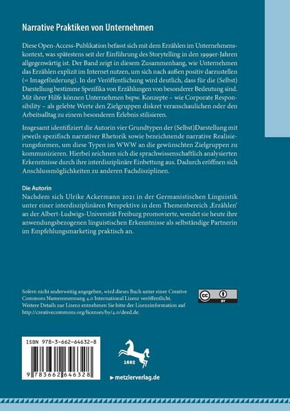 Produktbild: Narrative Praktiken von Unternehmen