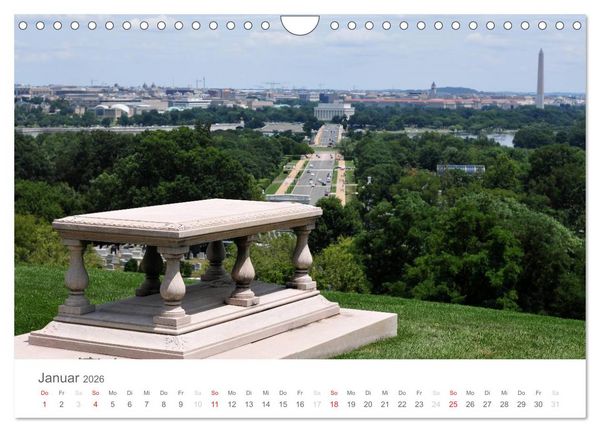 Produktbild: Washington im Auge des Fotografen (Wandkalender 2026 DIN A4 quer), CALVENDO Monatskalender
