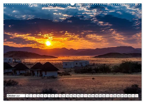 Produktbild: Namibia - Farben und Licht (hochwertiger Premium Wandkalender 2027 DIN A2 quer), Kunstdruck in Hochglanz