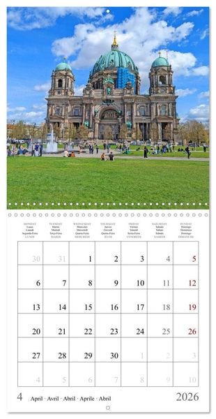 Produktbild: A Journey Through Germany (Wall Calendar 2026 12 &times; 12 Inch) CALVENDO 12 Month Wall Calendar