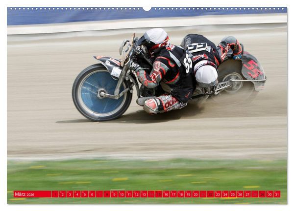 Produktbild: Speedway Sandbahn (Wandkalender 2026 DIN A2 quer), CALVENDO Monatskalender