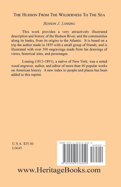 Produktbild: The Hudson from the Wilderness to the Sea