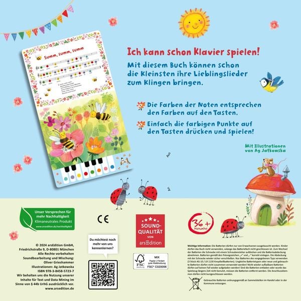 Produktbild: Mein buntes Klavierbuch