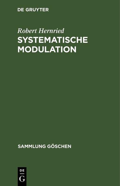 Produktbild: Systematische Modulation