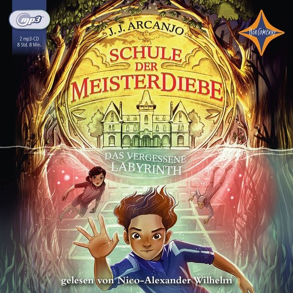 Schule der Meisterdiebe - Das vergessene Labyrinth - J.J. Arcanjo, CD, 9783966320894