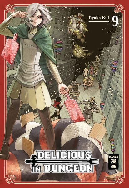 Delicious in Dungeon 09, Taschenbuch von Ryouko Kui, Egmont Manga, 978-3-7704-2748-2