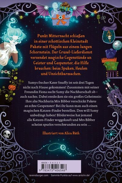 Produktbild: Der kleine Grusel-Lieferdienst, Band 1 - Der magische Katzen-Finder