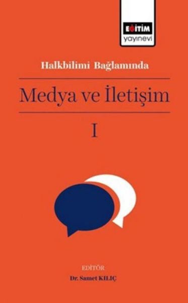 Produktbild: Halkbilimi Baglaminda Medya ve Iletisim 1