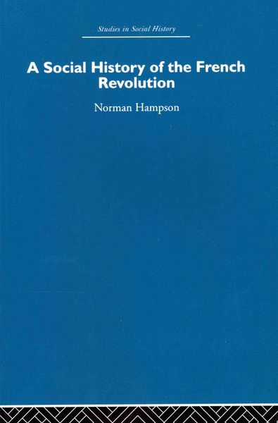 Produktbild: Hampson, N: A Social History of The French Revolution