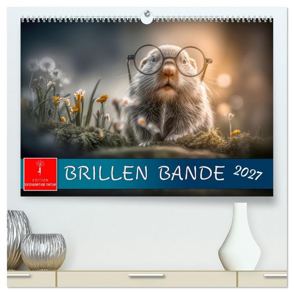Produktbild: Brillen Bande (hochwertiger Premium Wandkalender 2027 DIN A2 quer), Kunstdruck in Hochglanz