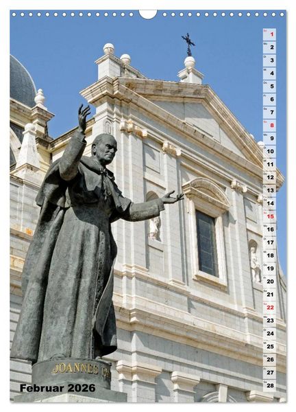 Produktbild: Madrid (Wandkalender 2026 DIN A3 hoch), CALVENDO Monatskalender